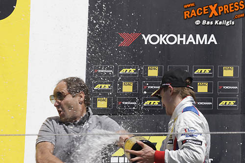 Lucas Auer en Gerhard Berger